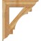 Ekena Millwork Merced Traditional Rough Sawn Bracket, Western Red Cedar, 6"W x 32"D x 36"H BKT06X32X36MRC01RWR - alternate 2